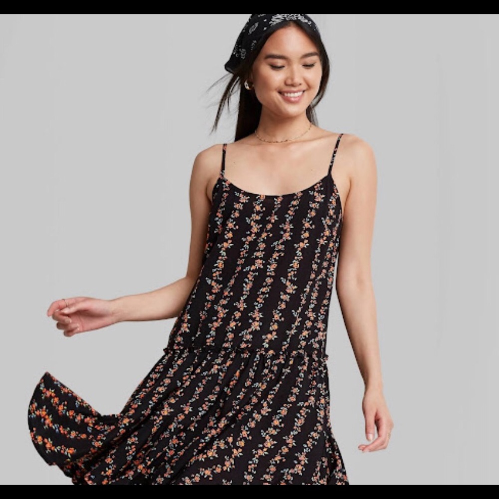 Wild Fable Trapeze Swing Mini Dress